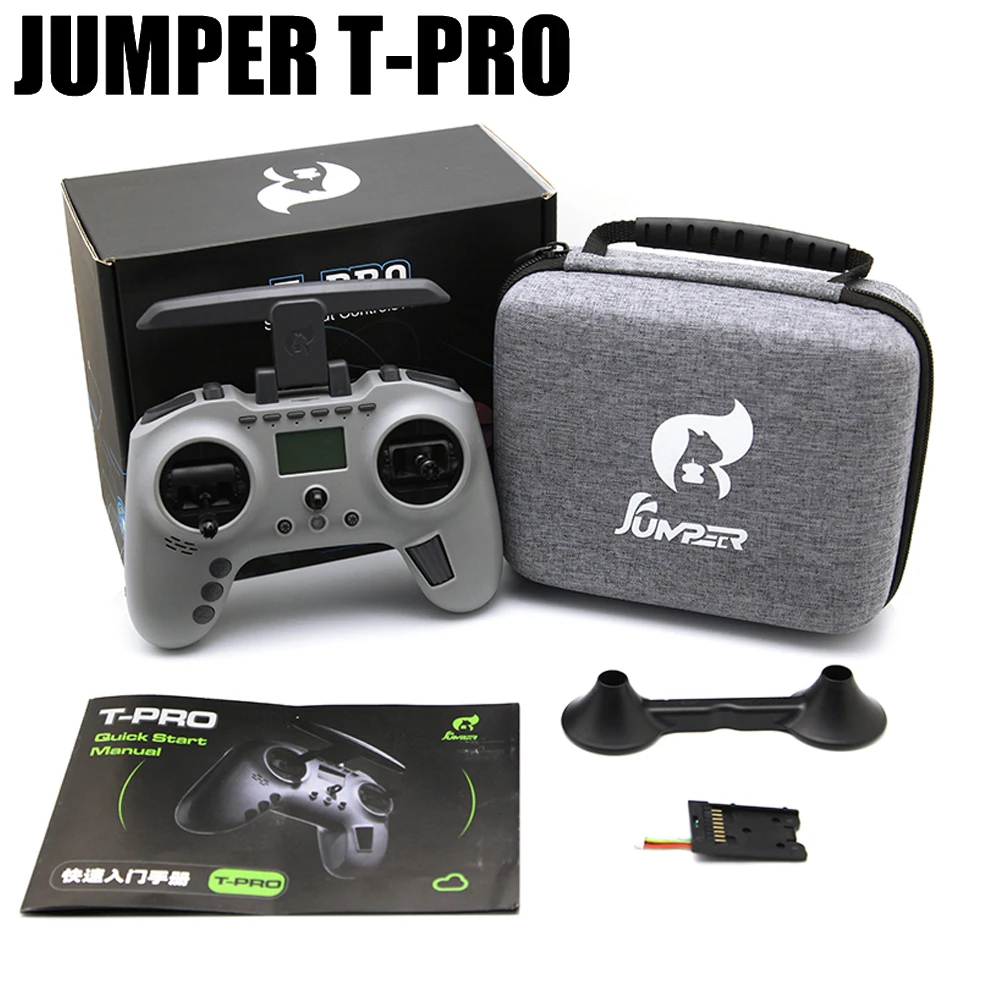 

Jumper T-Pro Multi-Protocol 6-8.4V JP4IN1 CC2500 ExpressLRS Hall Gimbals OpenTX / EdgeTX Radio Control Drones Frsky Flysky DSM