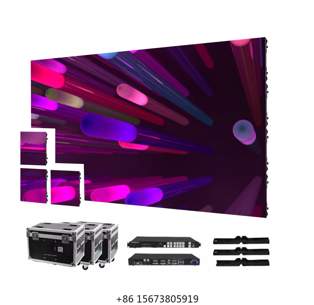 

Full Color P2.604 P3.91 P4.81 Outdoor Indoor Waterproof Giant Video Wall Led Display Screen Advertising Billboard Rental