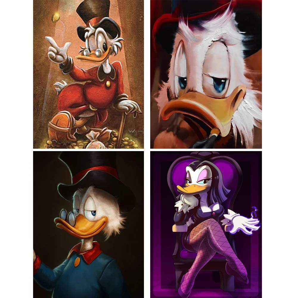 gangster donald duck Elmas Dikiş Sanatı: Disney Karakteriyle Ev Dekorasyonu İçin İdeal Çözüm