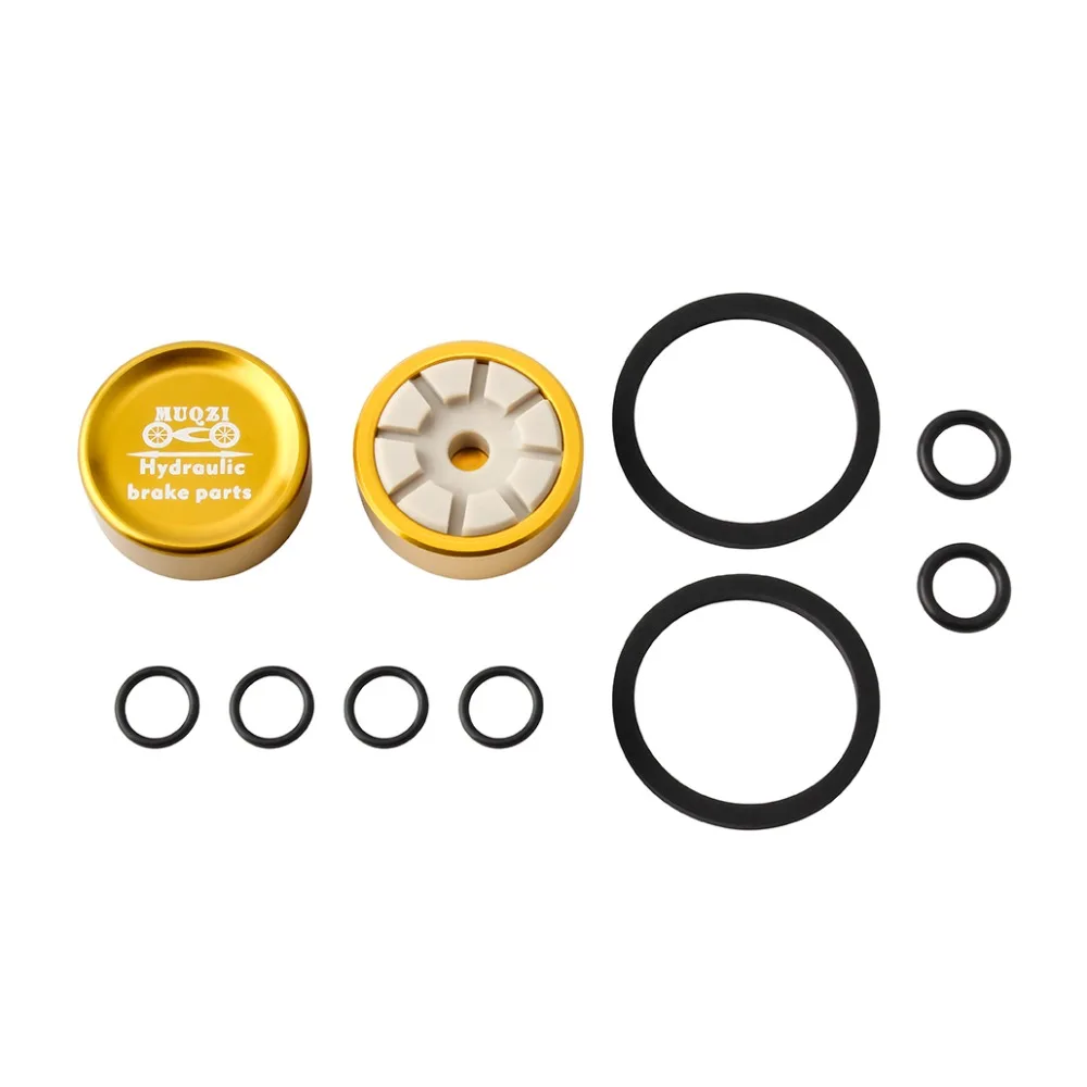 Aluminium Alloy MTB Disc Brake Caliper Seal Kit High Temperature Resistance Bike Hydraulic Brake Caliper Strong Braking Force