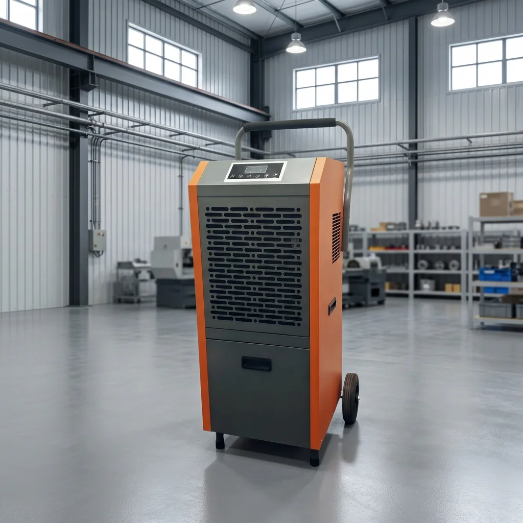158L/D Heavy Duty Industrial Dehumidifier with Auto Drain or Pump