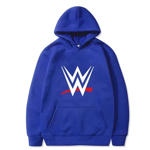 Imagen 2 del producto 2025 Nuevo WWE EE. UU. Venta caliente Logotipo suelto impreso Sudaderas con capucha sueltas para hombres y mujeres Sudaderas con capucha casuales
