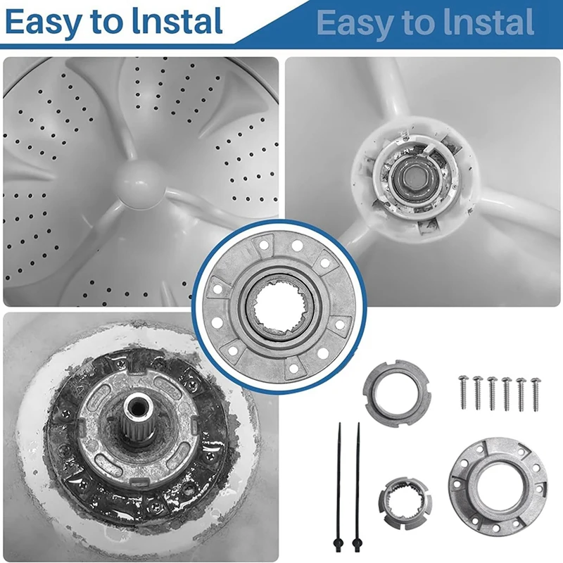 X17A 2025 جديد-2X ث 10324651   طقم استبدال غسالات المحور لـ W 10291415 ، دبليو 10291417 ، دبليو 10291416 ، إيه 2581262 ، PS 2581262 ، آه 2581262