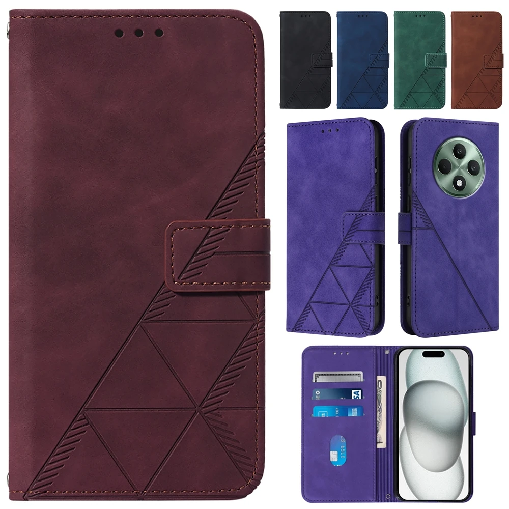 Capa carteira de couro flip para oppo encontrar x7 ultra x6 x5 lite a18 a38 a60 a79 reno 12f 11f c67 c65 c63 c61 c55 realme 12 pro plus