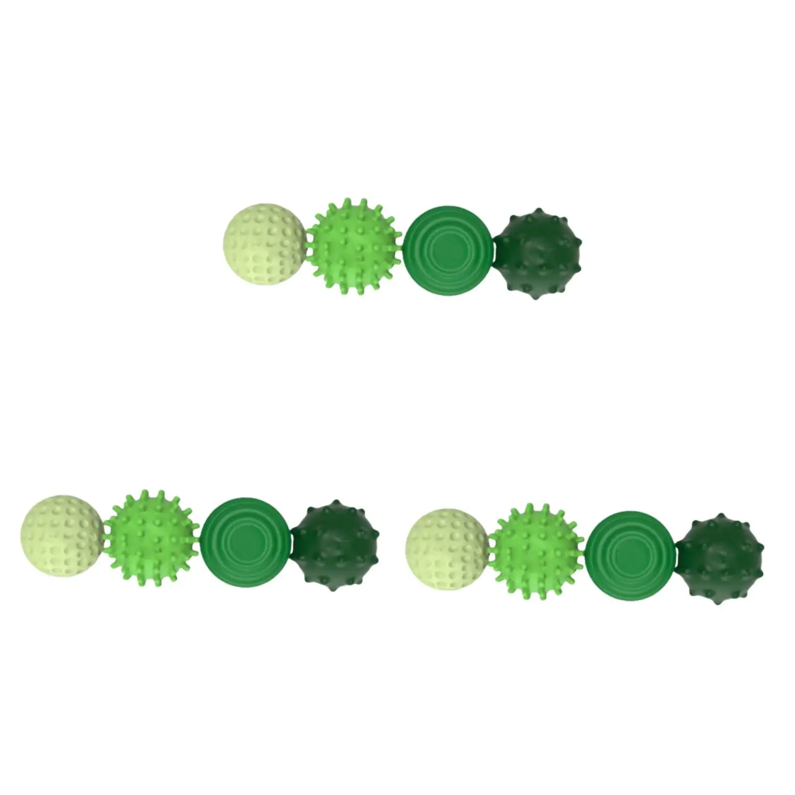Sensory Fidget Balls Silicone 3D Textured Stress Relief Toy Set for Kids Teens Calm Down Travel Airplane Supplies
