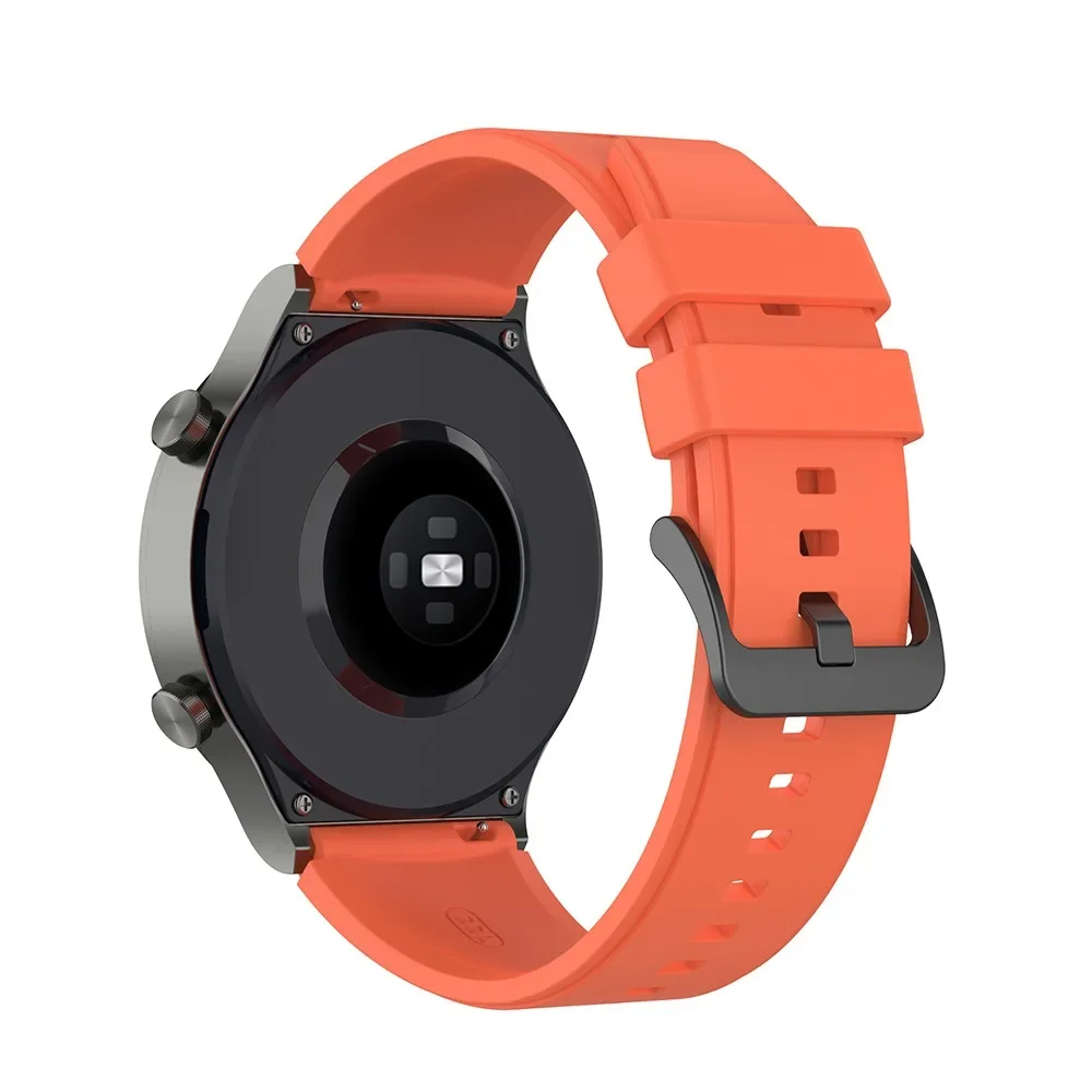 22mm 20mm Silicone Strap for Huawei Watch 4 Pro Bracelet GT4 2e GT3 Pro Belt for Amazfit GTS4 Mini/GTR4/Samsung Watch 6/5/4 Band