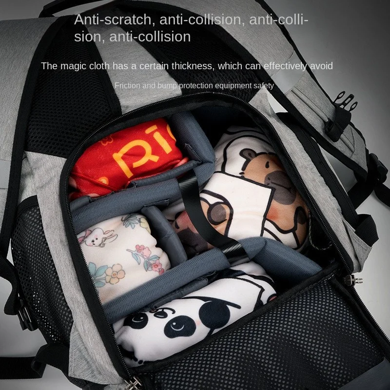 Cute Camera Hundred Stickers Camera Magic Cloth Folding Cloth Self-adhesive Cloth Liner Bag Micro-single Ipad SLR Camera Storage