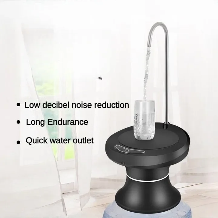 Desktop Water Bottle Dispenser Automatic Smart Electric Water Dispensers Universal Bottles USB Charging 1500mAh