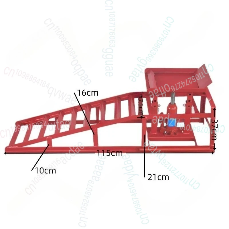 

Auto repair and maintenance special lifting ramp pad oil ramp maintenance tire repair iron equipment