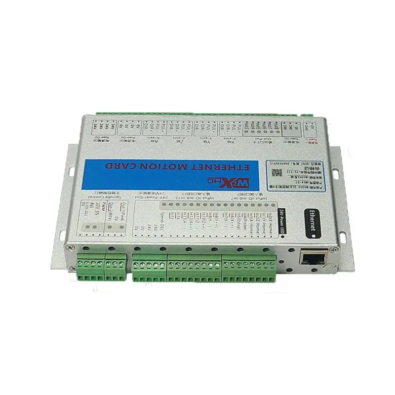 Контроллер Mach3 с ЧПУ, коммутационная плата Ethernet, спецификация MKX-ET, 3/4/6 оси WHB04B-4/6, беспроводной ручной отель, 2000 кГц
