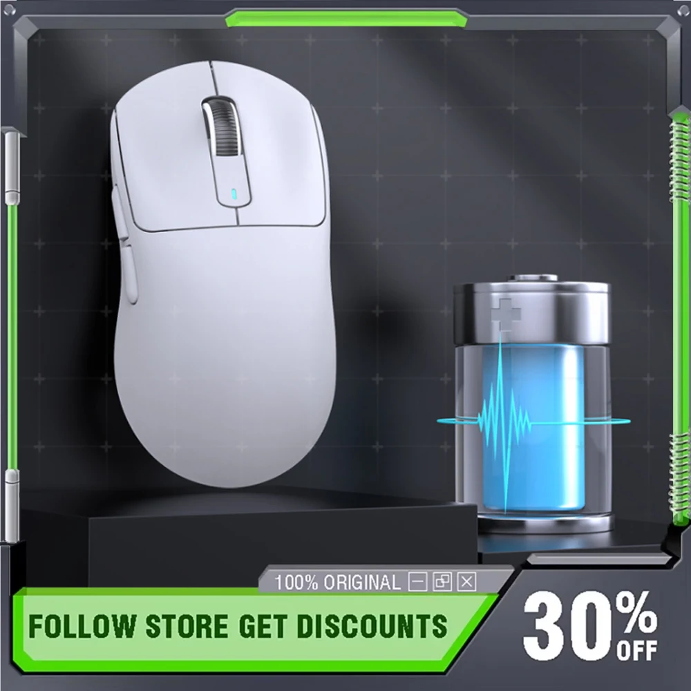 Attack Shark X3 Wireless Mouse Bluetooth 3mode PAW3395 Sensor E-sports Macro Gaming Mouse with Foot Sticker PC Gamer Gifts