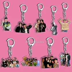 Kpop Keychain 5CM Acrylic KIMJINS Comeback Day AGUSTDDDAYS Golden Album Layover MUSE Key Ring Vkook Kpop Accessories Merch