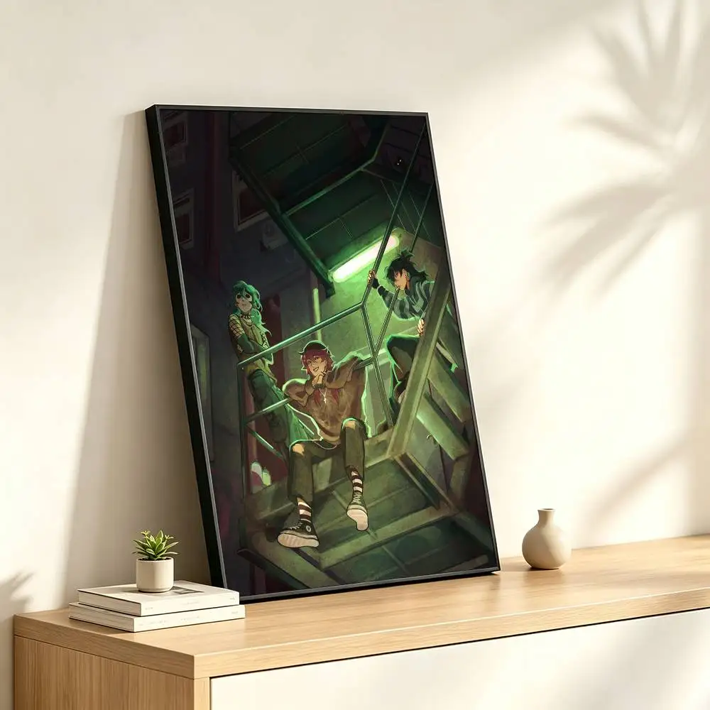 T-TKaTB The Kid At the Back  Poster Waterproof Wall Art Sticker For Bar Living Room Vintage Decor High Quality Print Gift