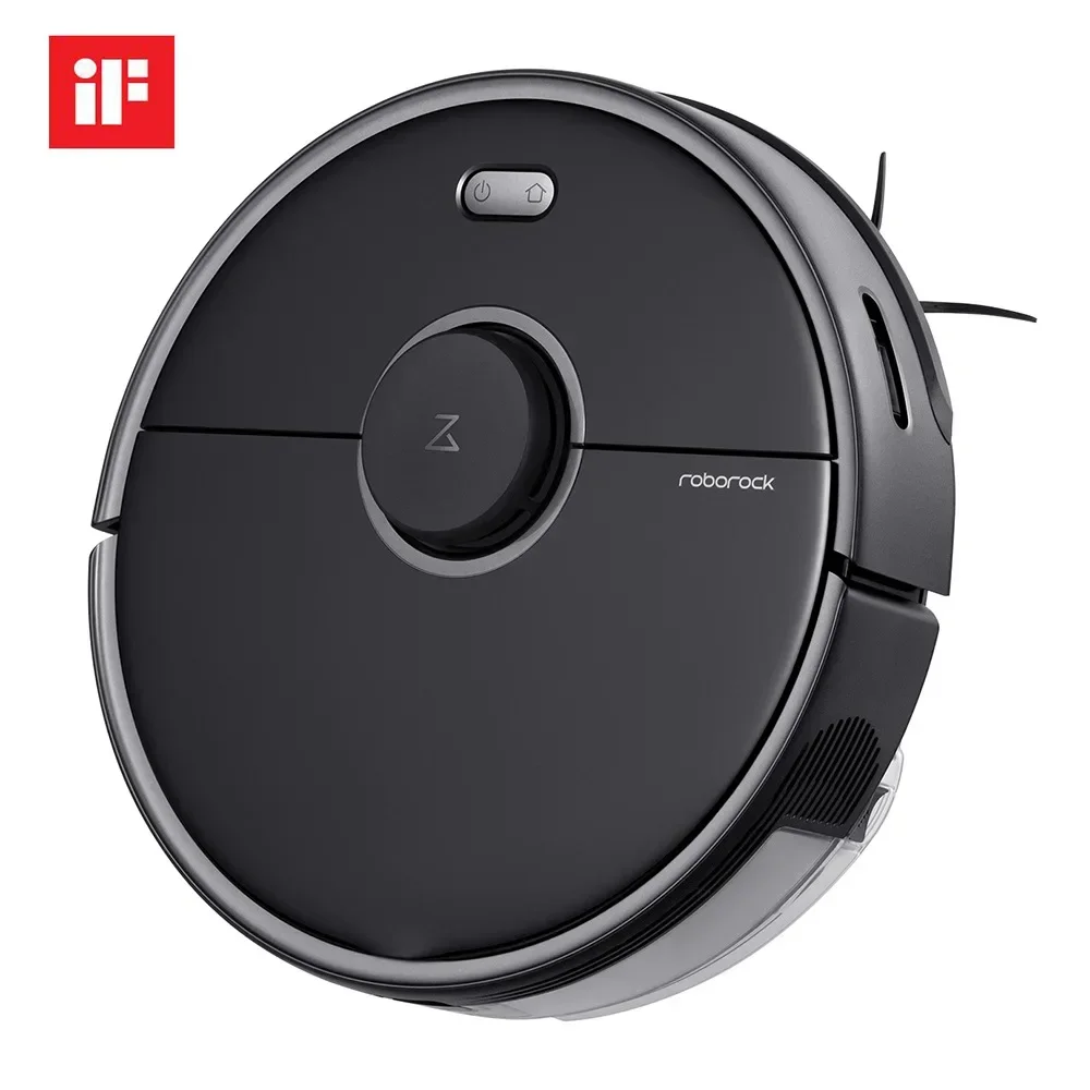 Roborock Robot Vacuum Cleaner S5 Max Wet Dry Mop Sweep Dust Sterilizer 180mins Long Smart Planned Wash Carpet Home APP Control