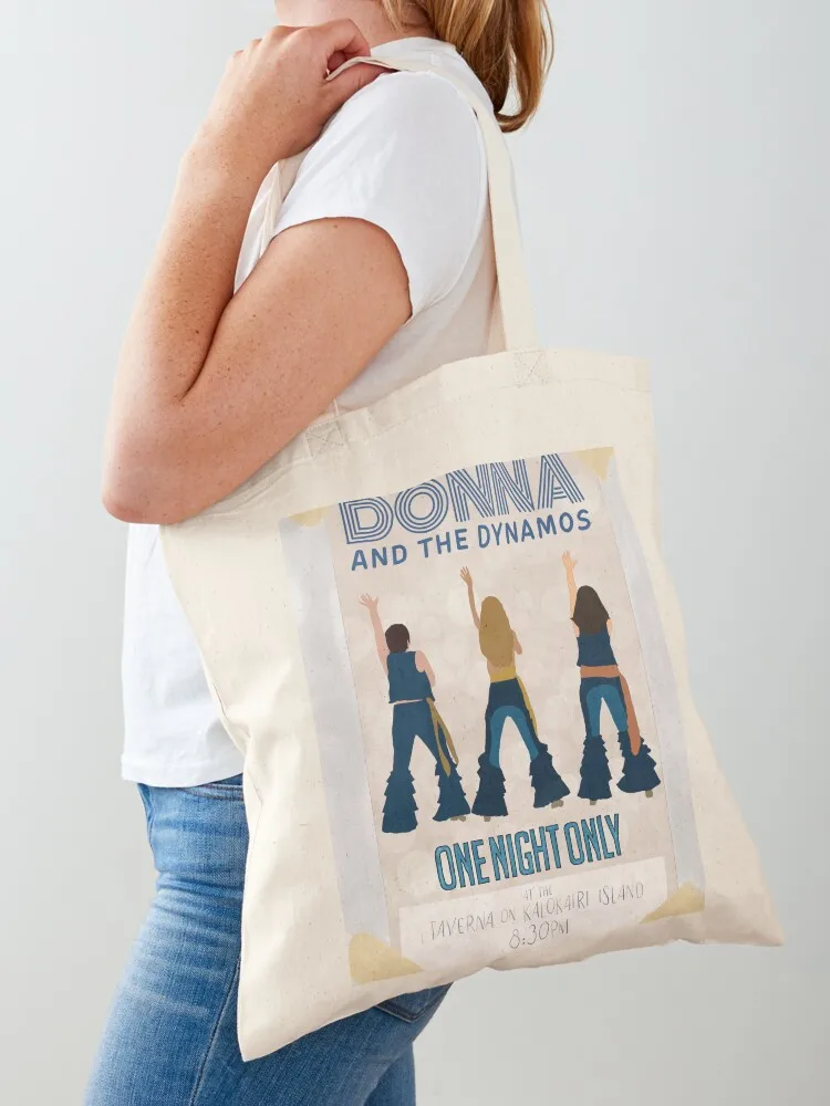

Donna & The Dynamos Tote Bag hand bags Canvas shoulder bag cute pouch bag Big women