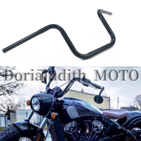 For Indian Scouts Hussar Bobber Custom Motorcycle Steering Wheel 1 inch Motorcycle Handlebar 10\