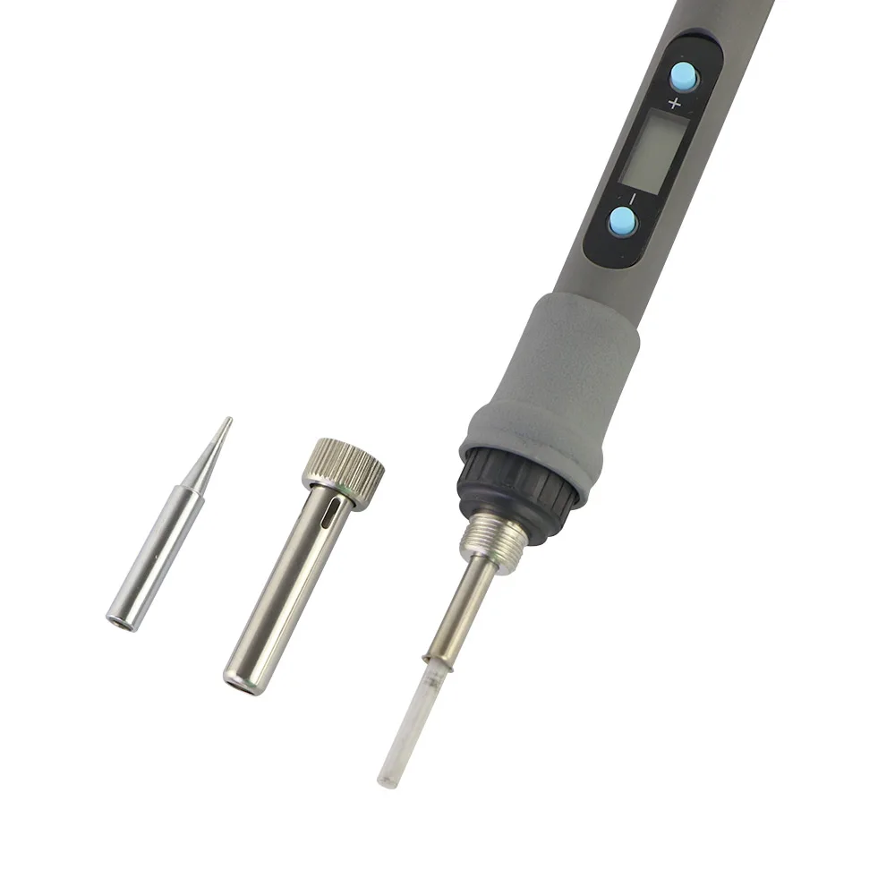 Adjustable Temperature Electric Soldering Iron 220V 110V 60W 80W Welding Solder Rework Station Heat Pencil Tips Repair Tools