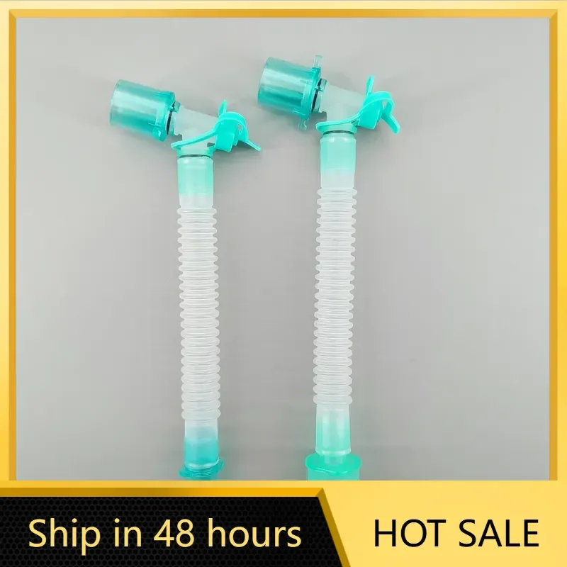 Sterile Breathing Circuit Thread Extension Tube Retractable Suction Tube Multifunctional L-shaped Rotary Joint