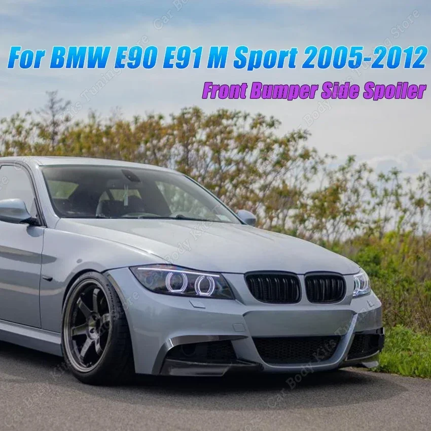 

Front Bumper Side Air Vent for BMW 3 Series E90 E91 320i 330i M Sport 2005-2012 Car Intake Frame Canard Splitter Spoiler