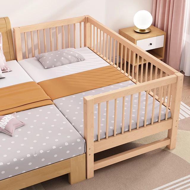Bed with baby bed built in 2025