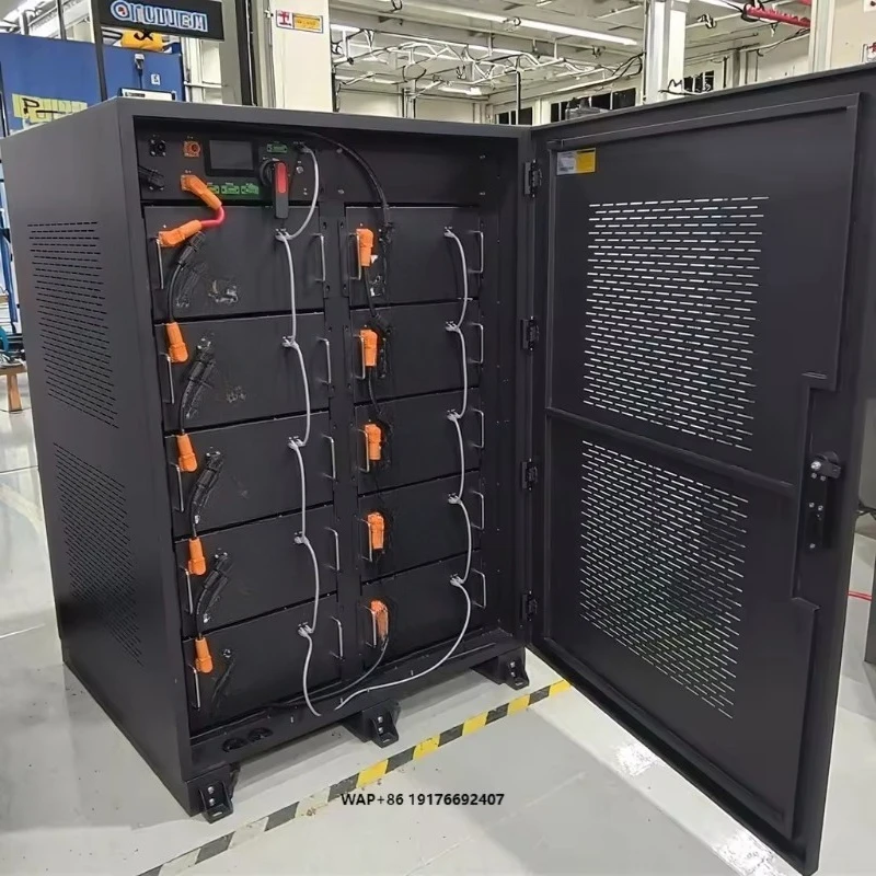 High Voltage 215kw 100kwh Commercial Energy Storage Systems Lithium Ion Batteries LIFEPo4 On-Grid for Industrial Rack Cabinet