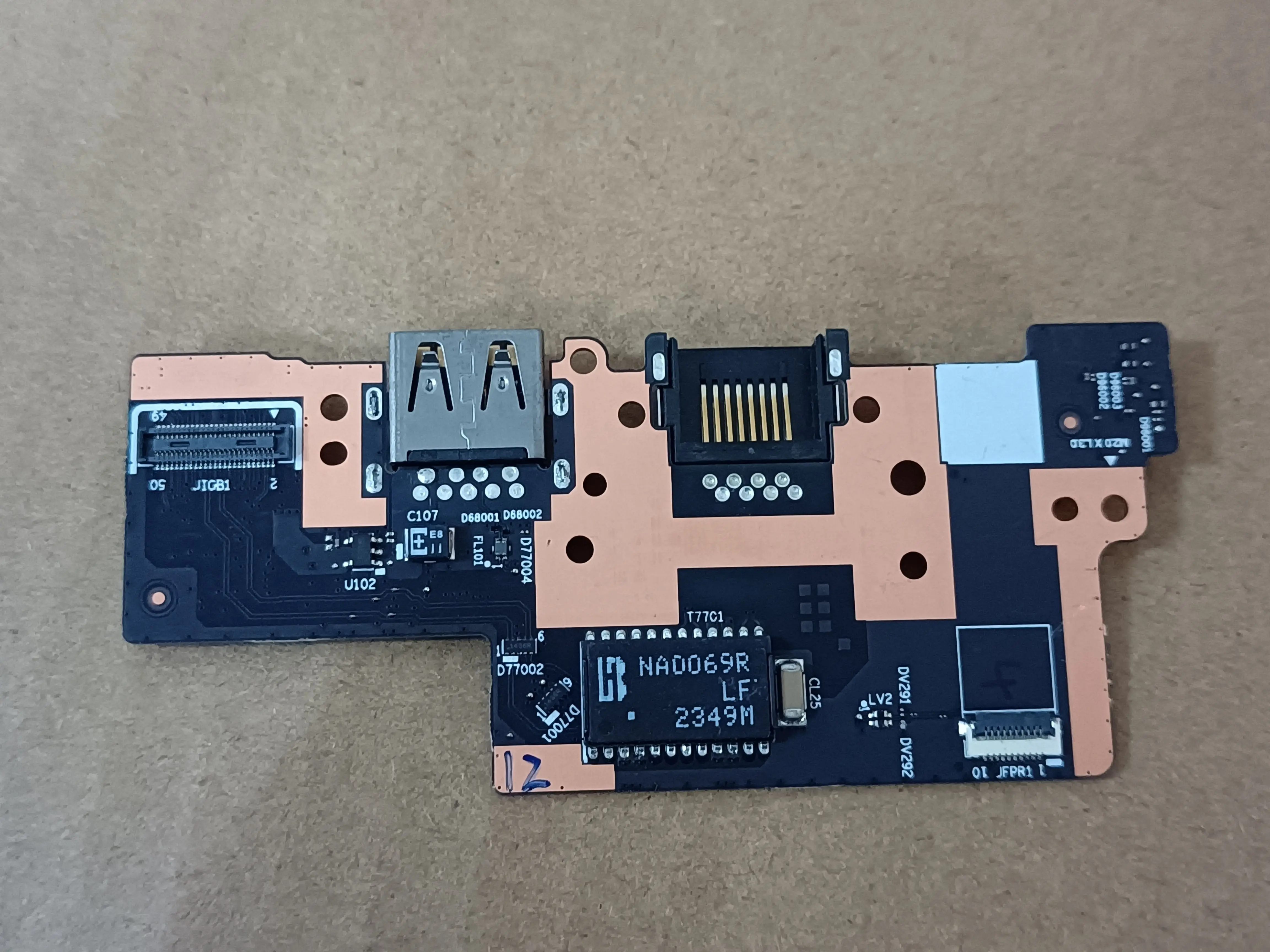 ل ثينك باد T14 P14s Gen5 لوحة توزيع قارئ USB منفذ الشبكة لوحة صغيرة 5C51P67039