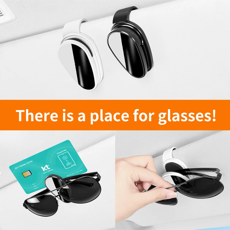 نظارات السيارة سيارة الشمس قناع النظارات الشمسية كليب حامل بطاقة تذكرة لأوبل أسترا G H J K F كورسا D زافيرا B إنسيجنيا موكا ريجال #6