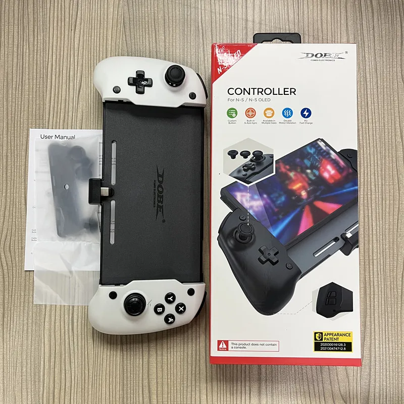 Nintendo Switch用のプラグインジョイスティックとプレイパッド,6軸