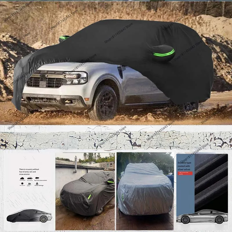 

Для Ford Maverick 210D уличный полный автомобильный чехол всепогодный водонепроницаемый солнцезащитный козырек от дождя и снега пылезащитный козырек