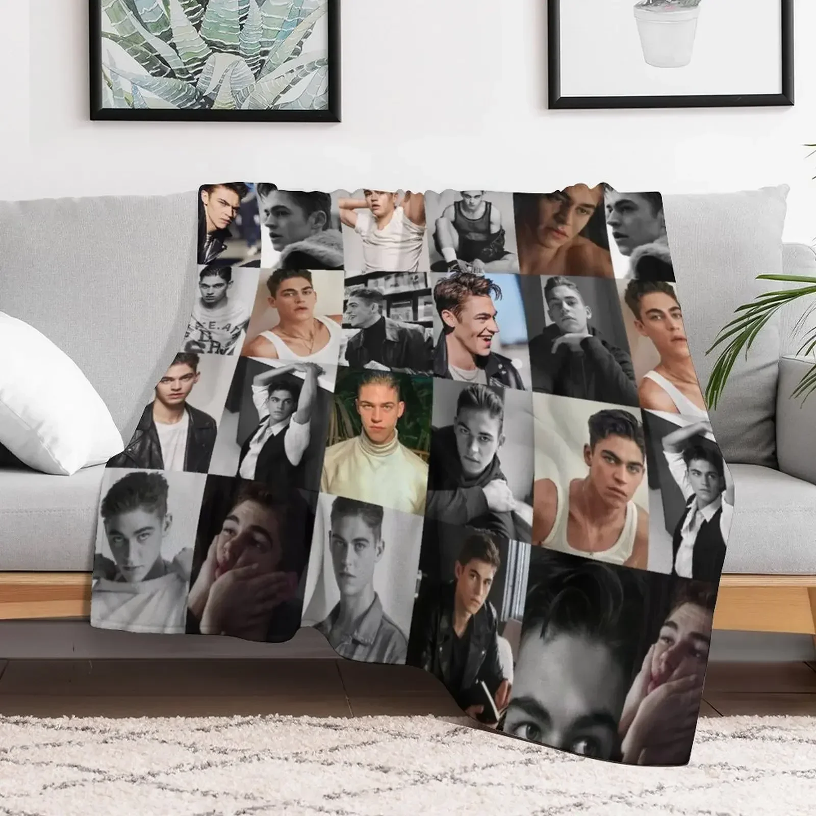 

hero fiennes tiffin Throw Blanket Hair Hairys Blankets For Baby Blankets