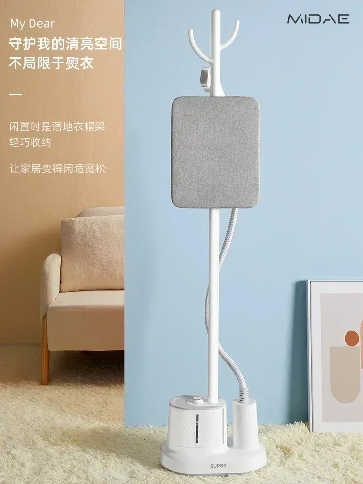 Garment steamer. Household. Steam ironing machine. Iron Small single iron. Vertical iron.