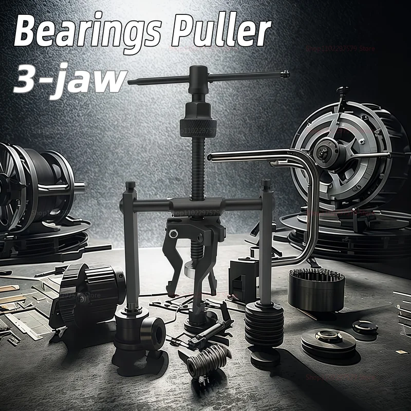 

Car Inner Bearing Puller Gear 3-Jaws Heavy Duty Automotive Bearing Separator Tool Kit for Car Repair and Machine Maintenance