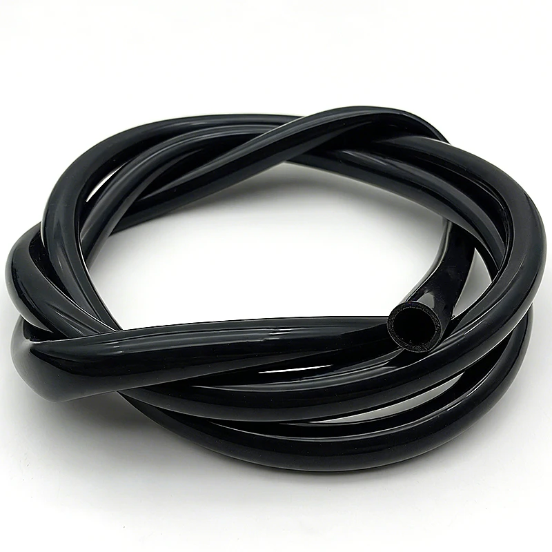 Food Grade Black Silicone Hose ID2-25mm New Energy Accessory Water and Gas Transmission Hose