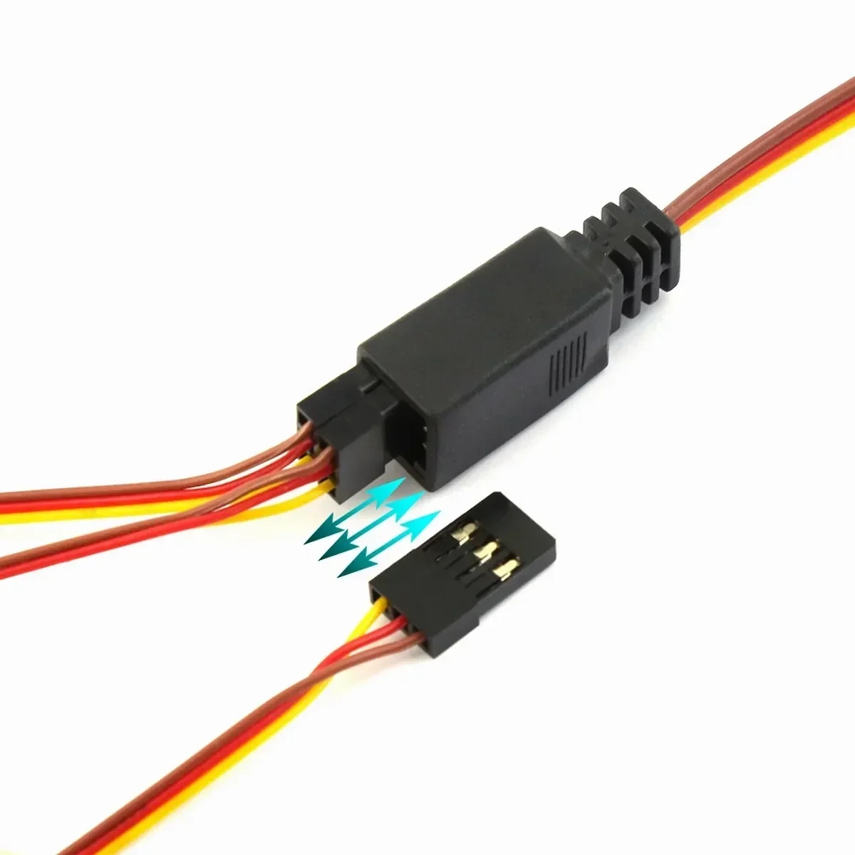 Servo Verlengdraad 1 tot 2 3/4/5/6 Kabel 35 cm voor RC Model Auto Boot helikopter FPV Quadcopter Drone Vliegtuig Futaba JR