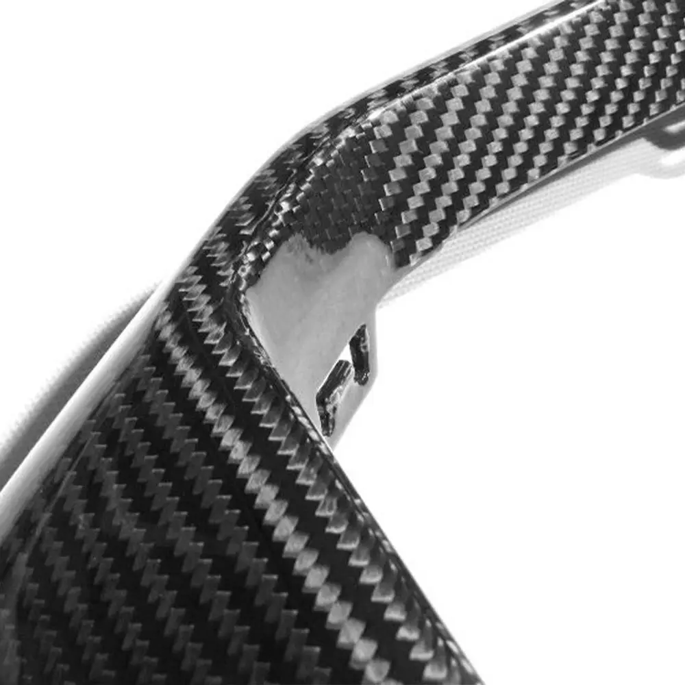 G80 100% ألياف الكربون الجافة المصد الخلفي الفاصل الشفاه المفسد طقم الجسم الناشر ل G80 G82 G83 M3 M4 2021 + المصد الخلفي