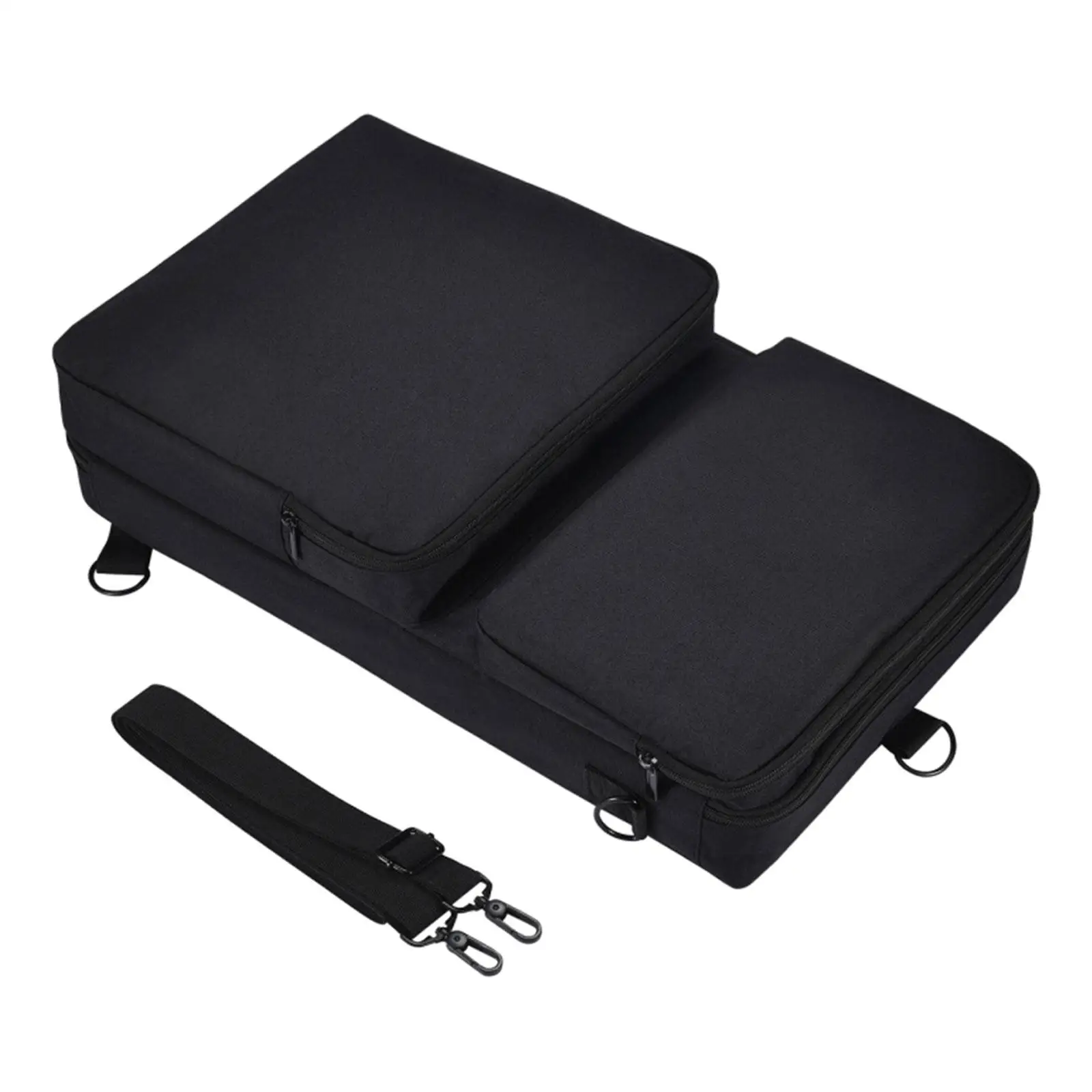 

DJ Controller Storage Bag Travel Case Turntable Carrying Case Suitcase for