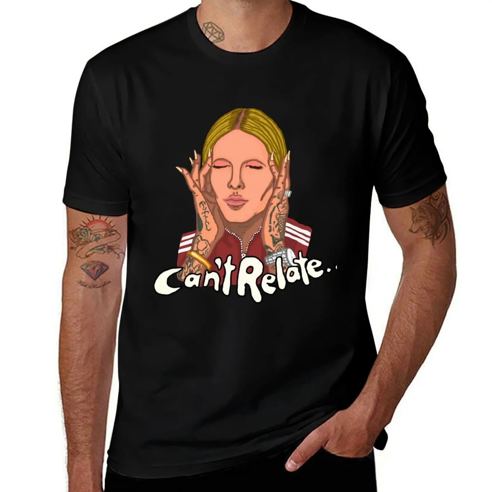

Jeffree Star -“Can’t Relate” T-Shirt Big and Tall Short Sleeve Tee