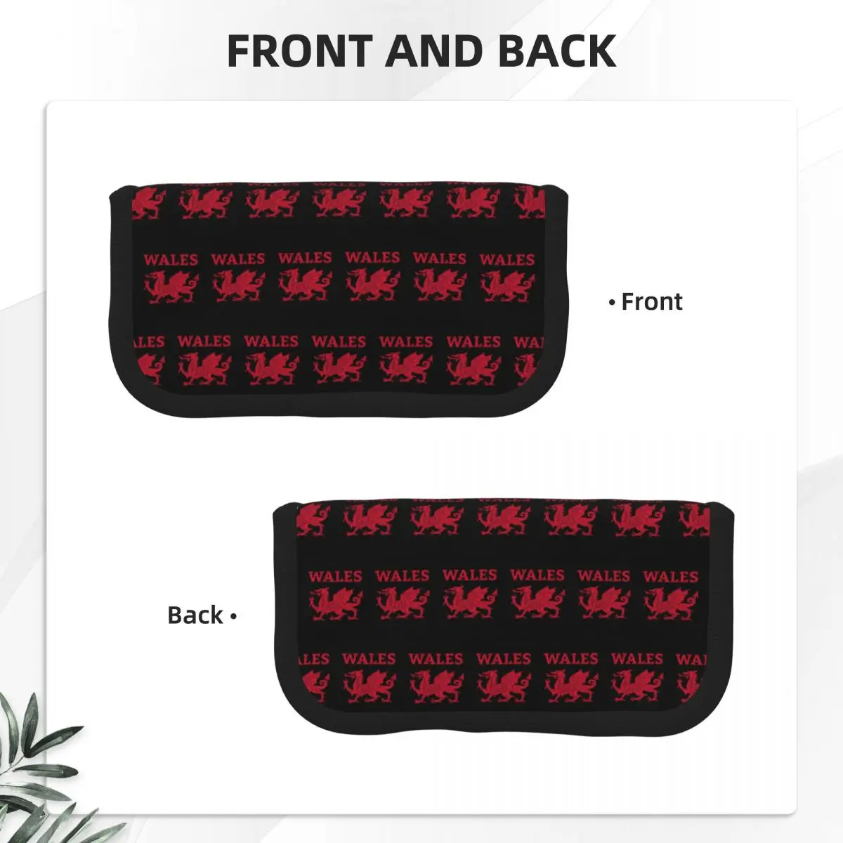 Wales Red Dragon Pencil Cases for Student School Pen Box Pencil Bag Big Capacity Pencil Pouch Storage Stationery Supplies