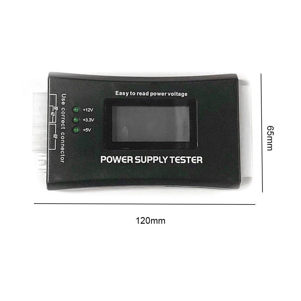 20/24 Pin PC Netzteil Tester Diagnose werkzeuge Schnell bank versorgung Strom messung Computer Leistungs messung für atx btx itx tfx