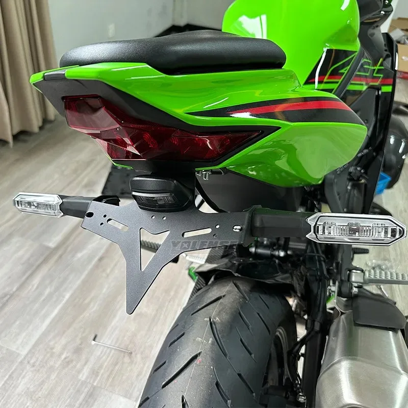 Motorcycle Tail Tidy Fender Eliminator Registration License Plate Holder For KAWASAKI ZX-4R ZX-4RR ZX-25R ZX4R ZX4RR ZX25R