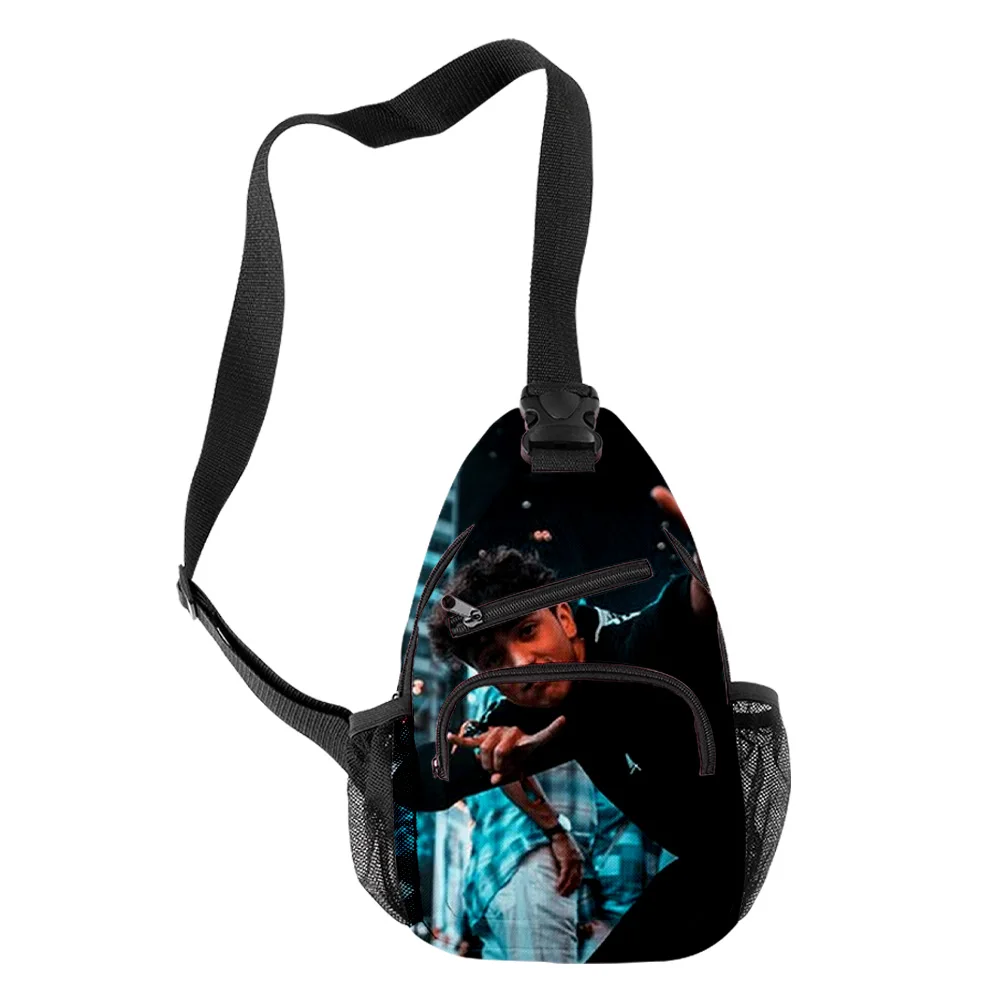 Hip hop popular inoxtag crossbody sacos de peito oxford à prova dwaterproof água meninos/meninas esportes sacos viagem impressão 3d sacos ombro