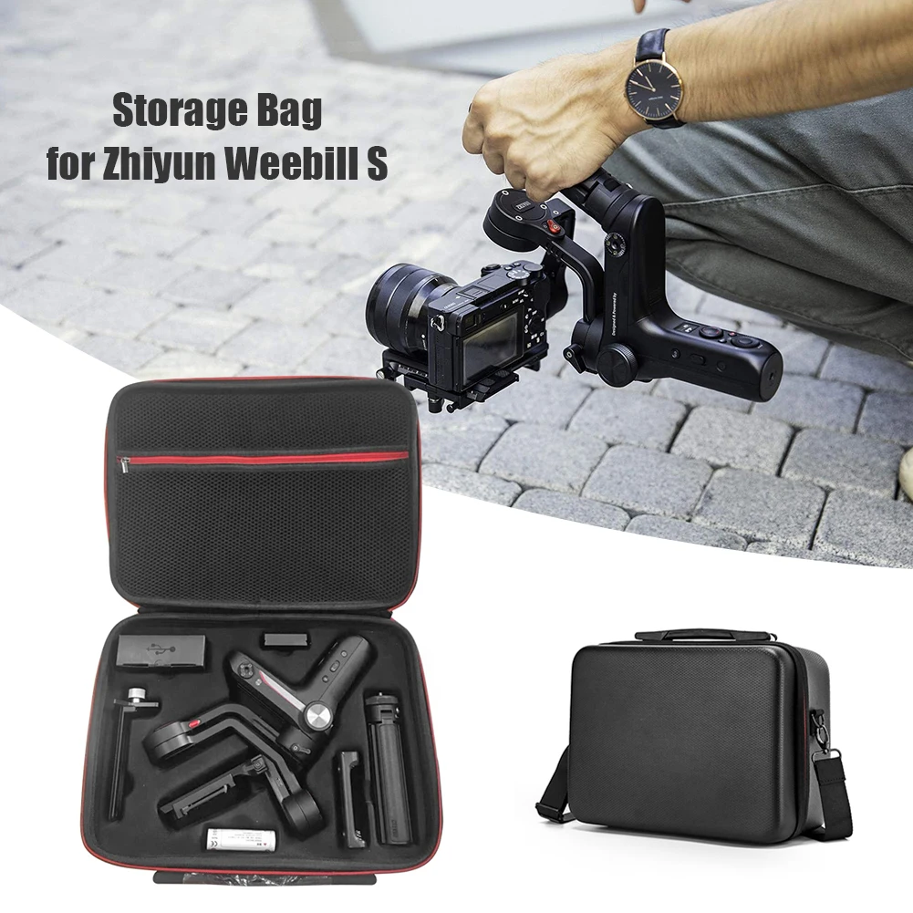 Custodia per il trasporto per Zhiyun Weebill S Storage Bag Classic delicata borsa a tracolla accessori per stabilizzatore cardanico palmare