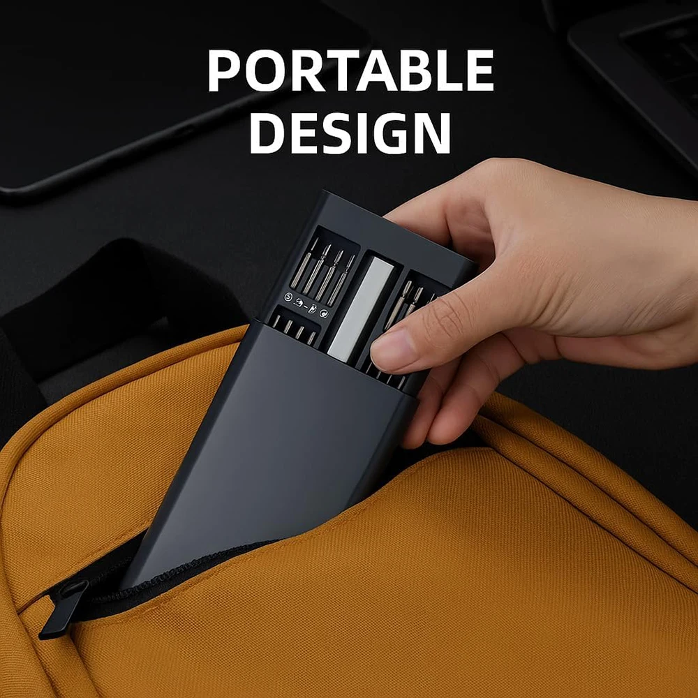 Cordless Electric Screwdriver Set 66 in 1 Precision Power Tool Magnetic Screw Driver Bit Fast Charging Repair Tool Kit