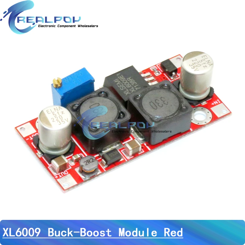 XL6009 XL6019 4A Boost Converter Step Up Adjustable 15W 5-32V to 5-50V DC-DC Power Supply Module High Performance Low Ripple