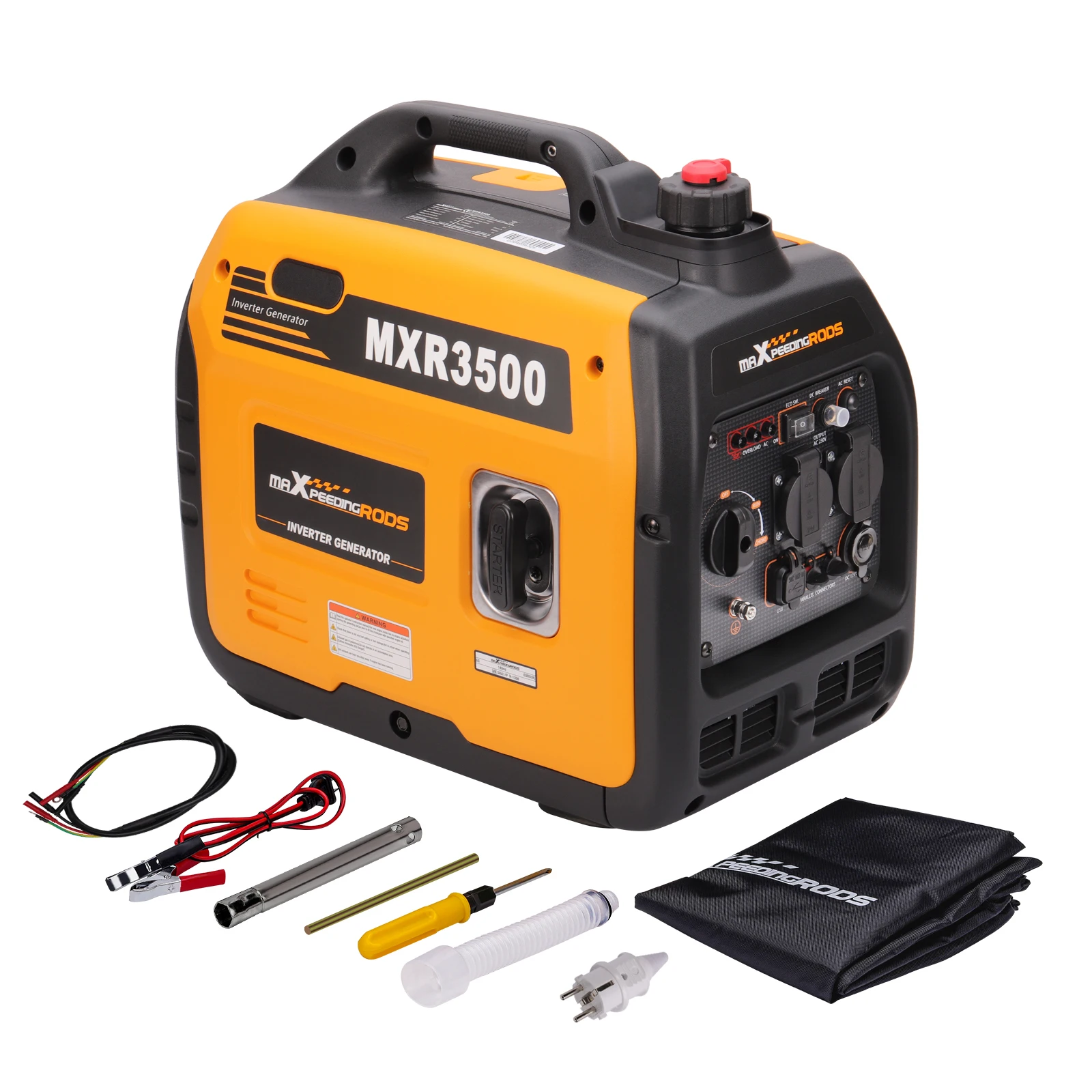 

Maxpeedingrods Factory 3.3KW CE Portable Power Petrol Gasoline Generators Inverter with Stocks in Germany