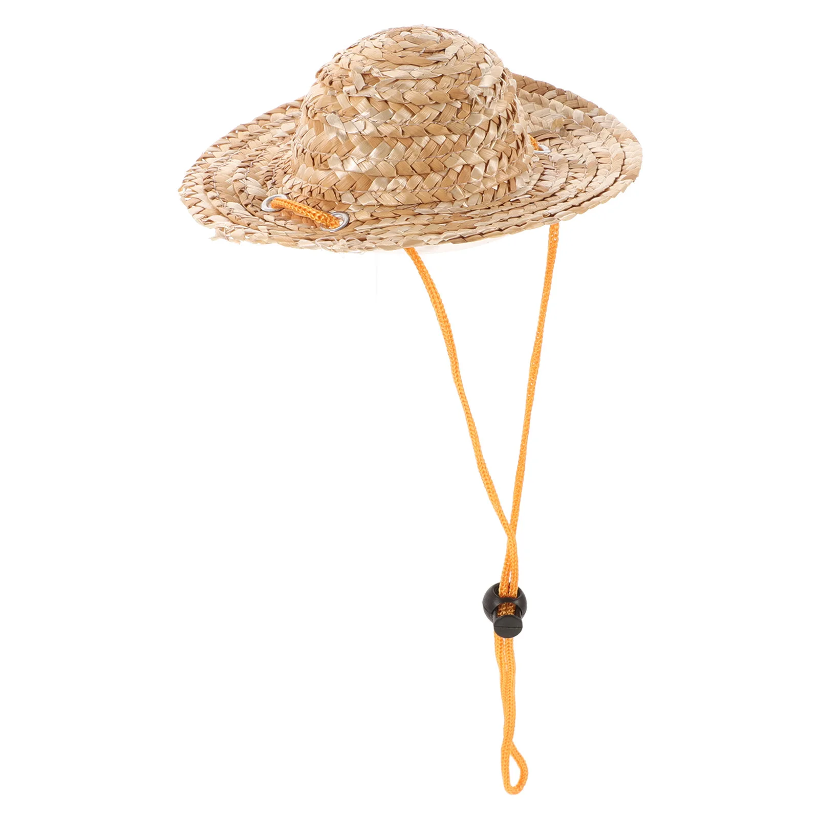 

Pet Sun For Dogs Adjustable Straw Hat Uv Protection Garden Beach Outdoor Use Dog Hats Pet Straw Hat Hats For Dogs