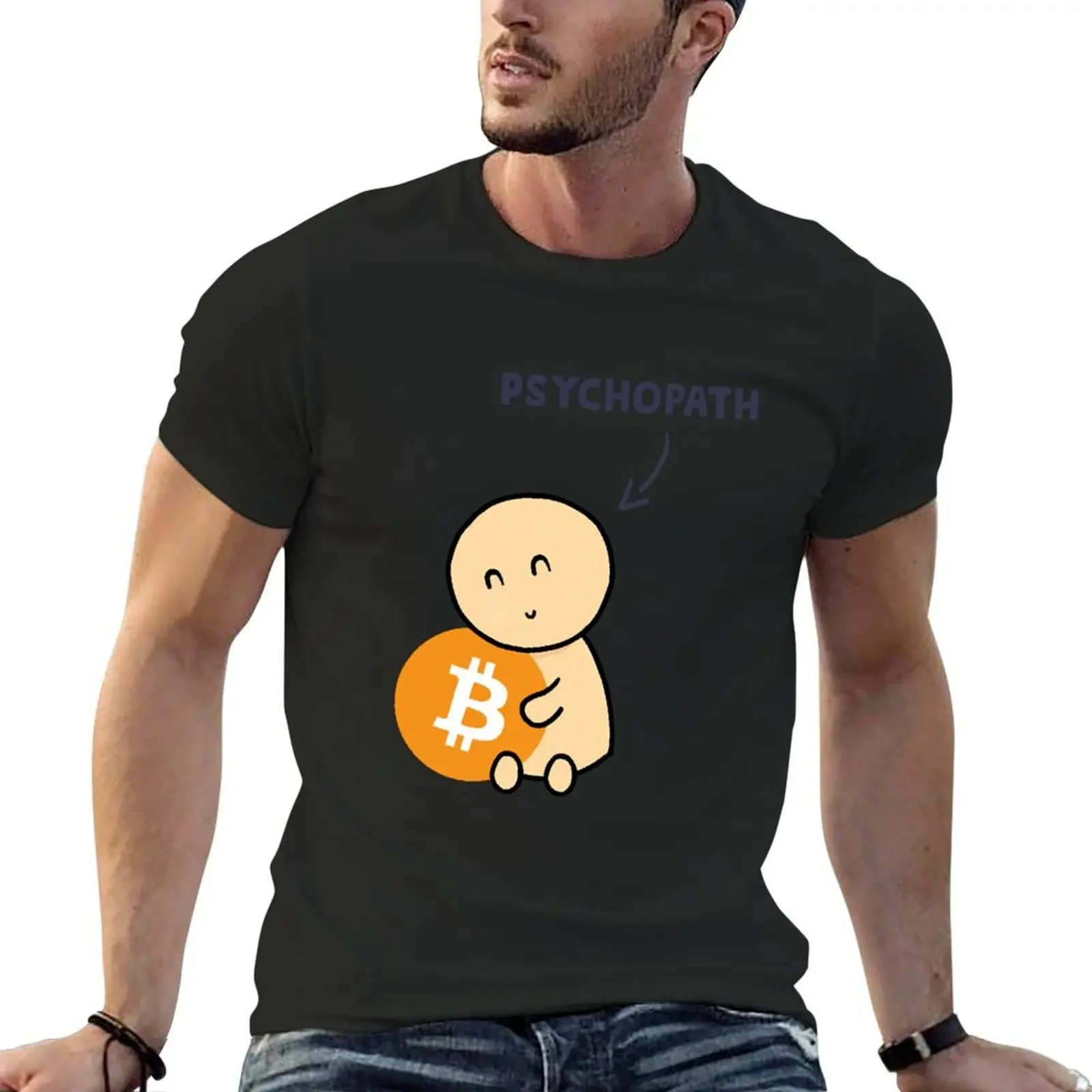 The Little Psychopath T-Shirt oversized t shirt plain plus sizes mens clothing