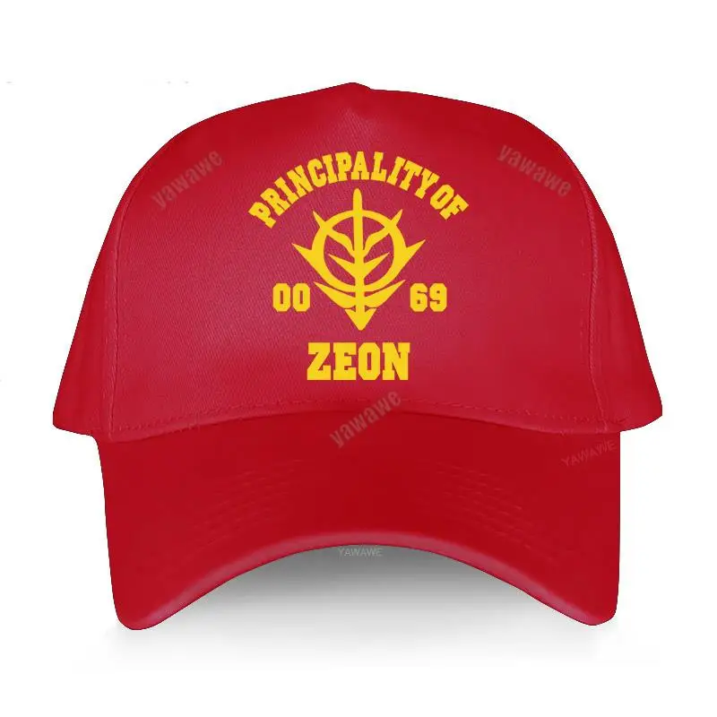 Hip Hop Baseball Cap for Male Casual Solid Sunhat Principalityof  Zeon funny Graphic summer Female hat Unisex Classic Style caps