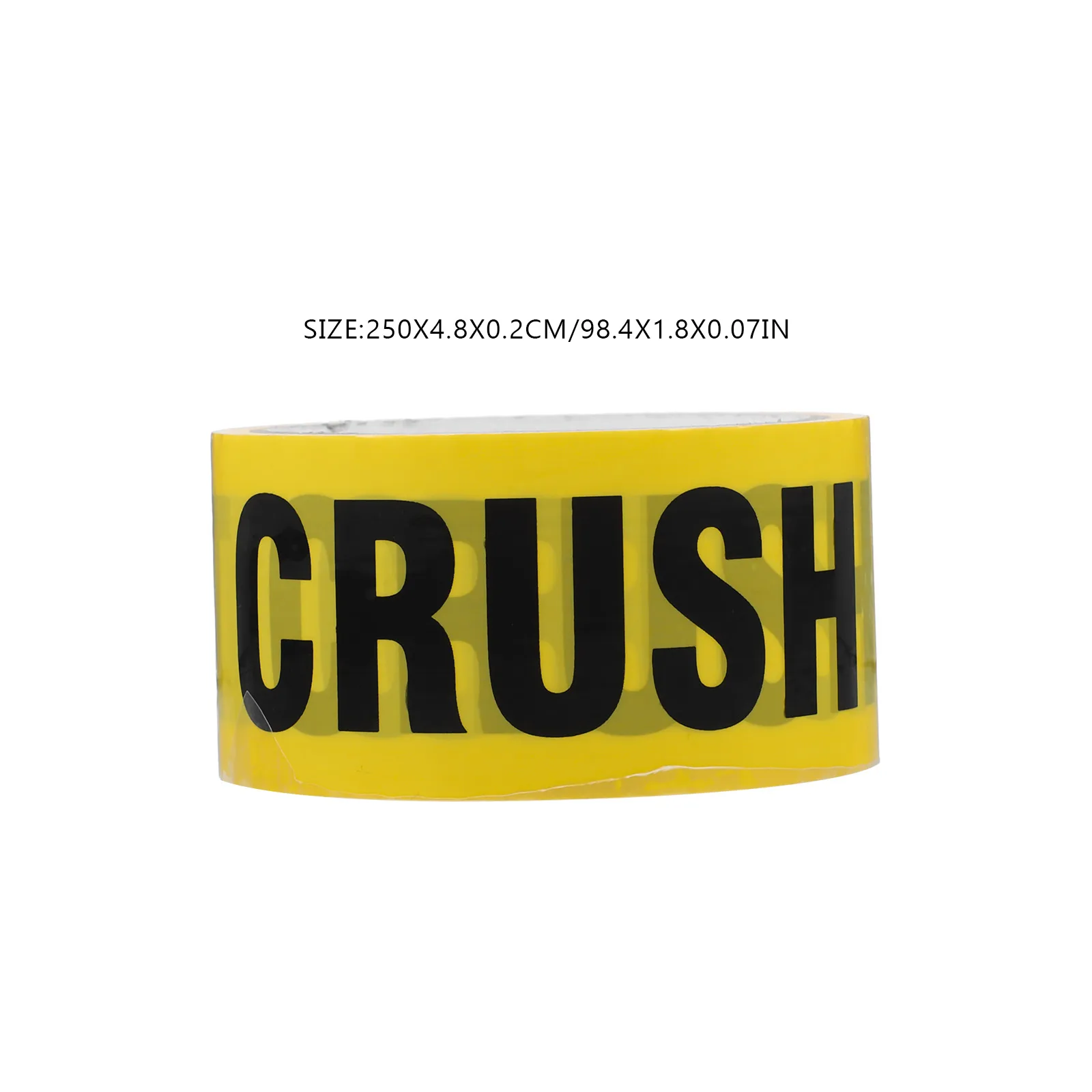 Warning Tape Wear-resistant Water Proof Caution Safety Sign Sticker Decals Paper for Workplace
