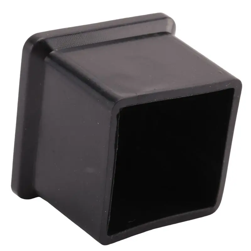 N96R 20Pcs Square Chair Table Leg Foot Rubber Covers Protectors 25Mm X 25Mm